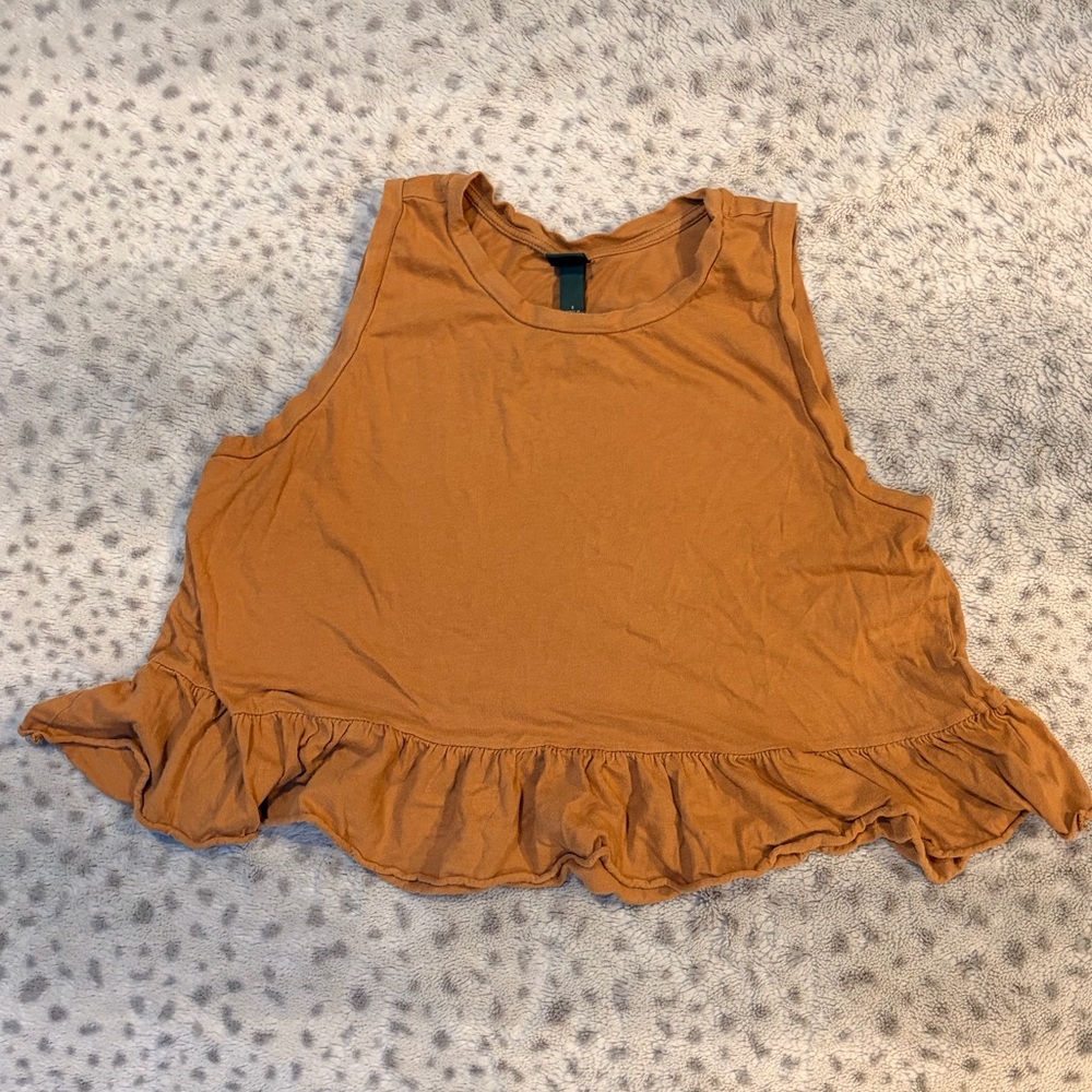 Wild Fable Sleeveless Peplum Crop Top - Picture 6 of 7